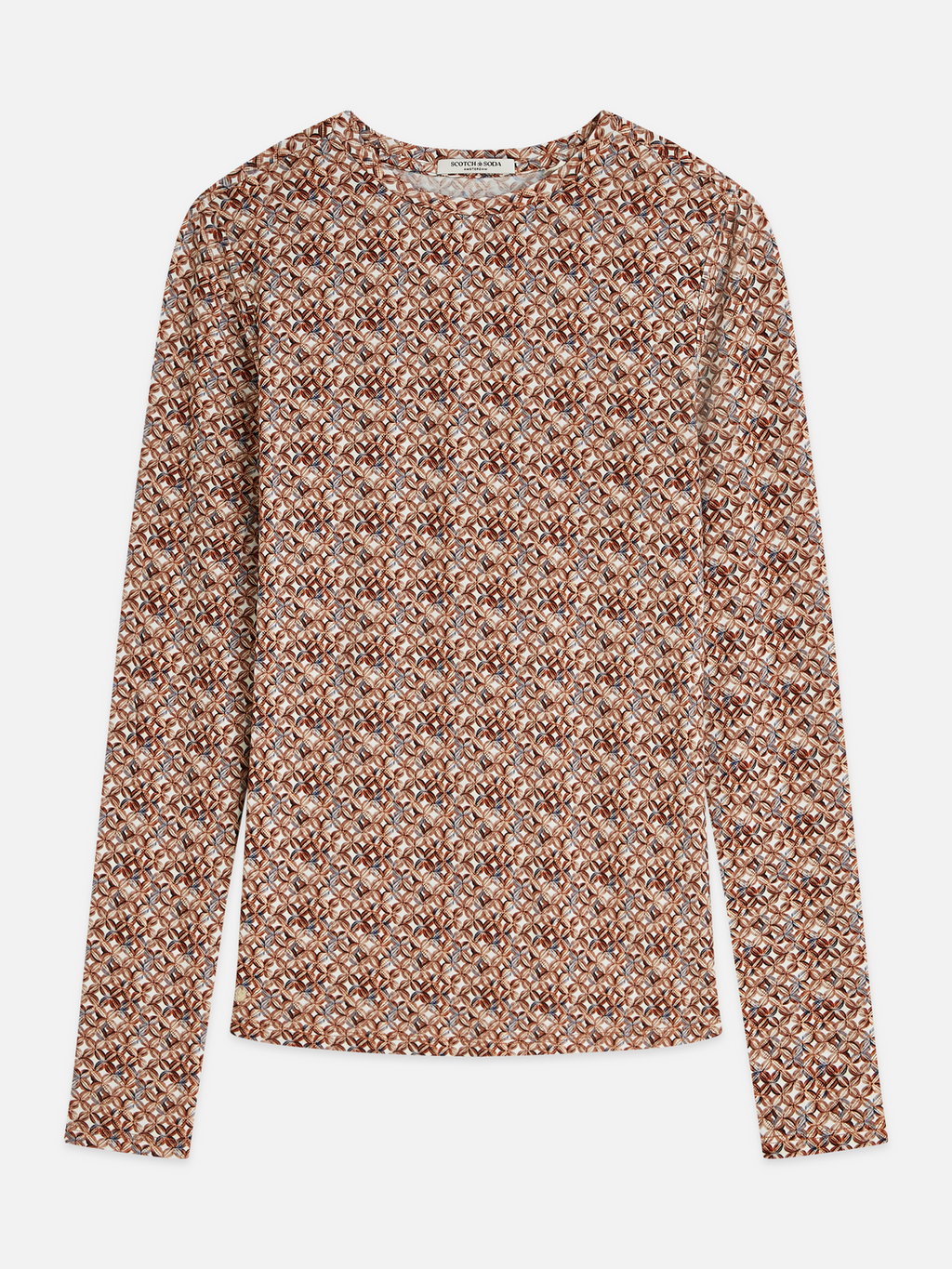Printed Long Sleeve T-Shirt