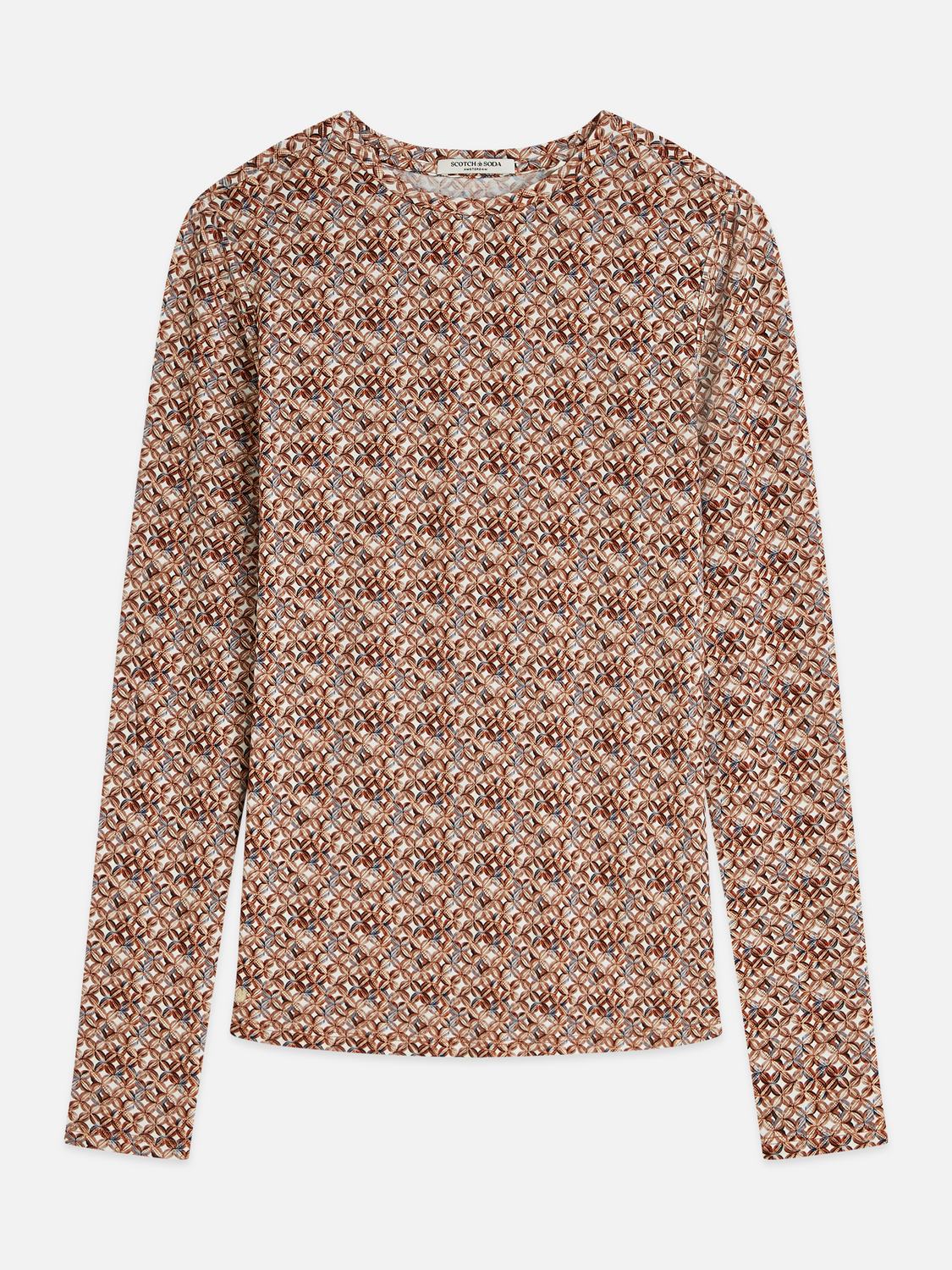 Printed Long Sleeve T-Shirt