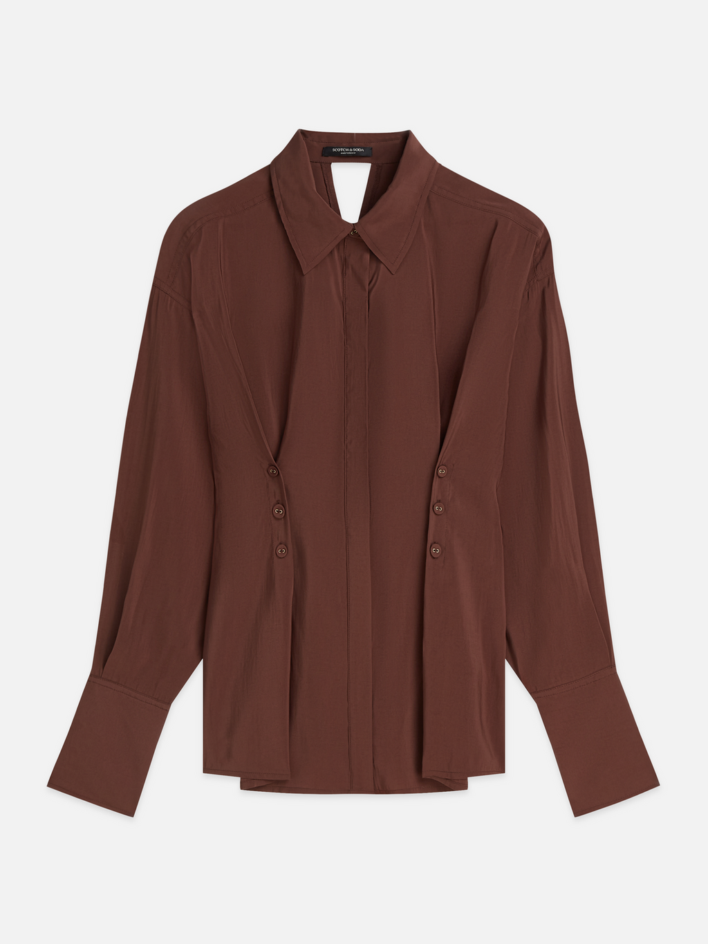 Buttoned Waisted Shirt