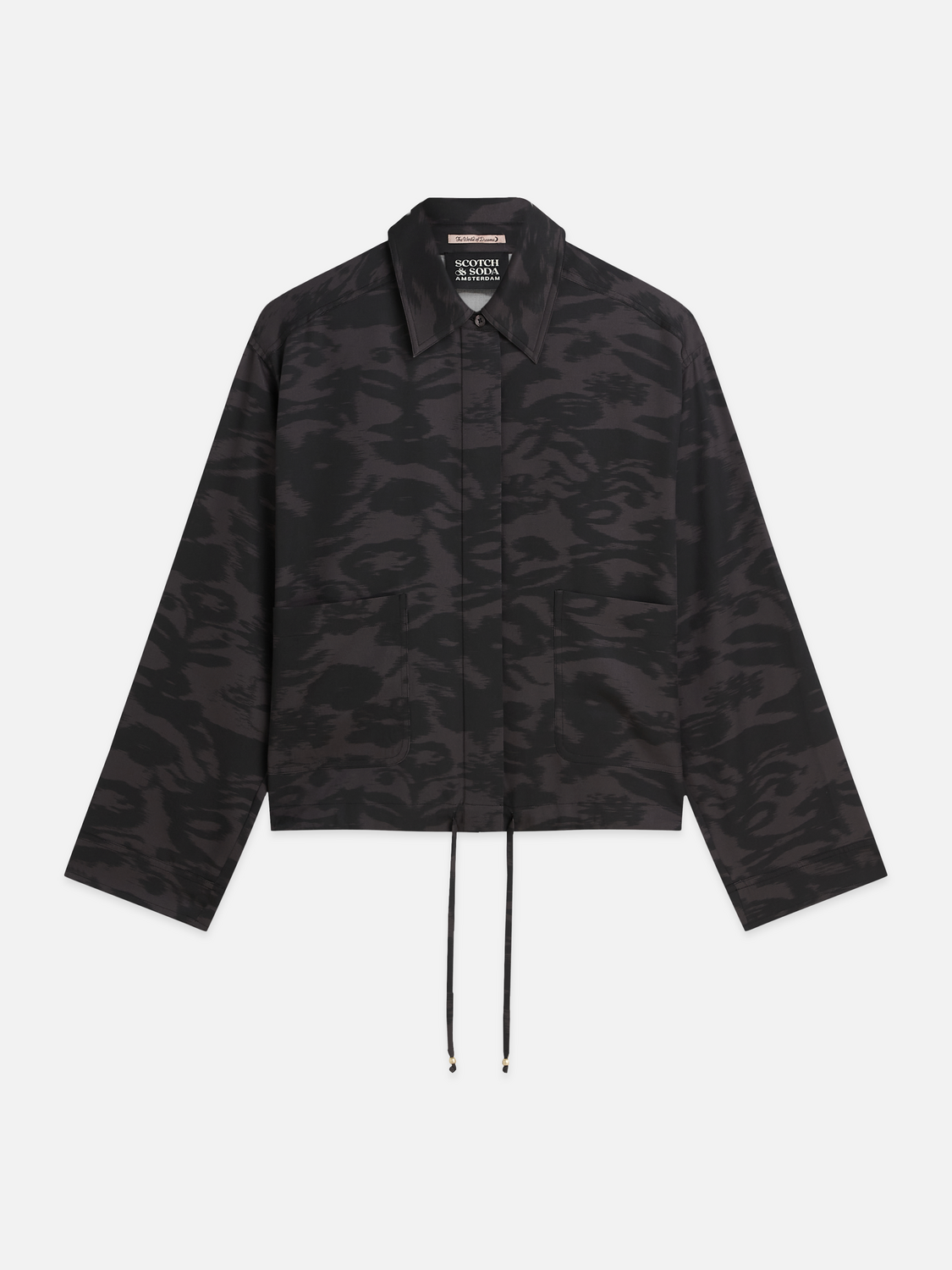Chemise utilitaire imprimée