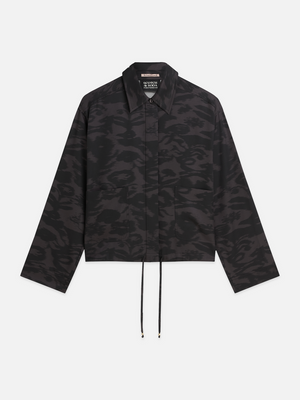 Printed Utility Shirt