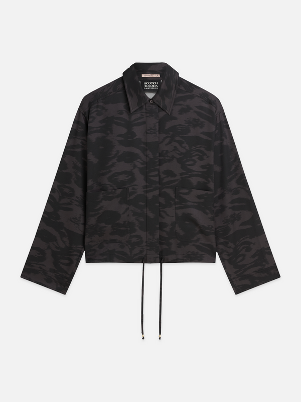 Printed Utility Shirt
