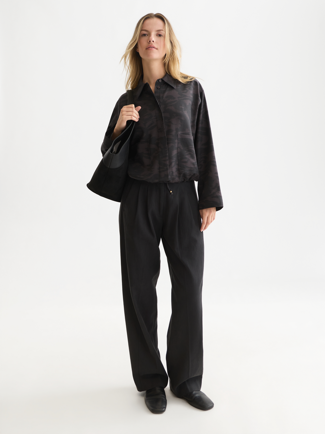Chemise utilitaire imprimée