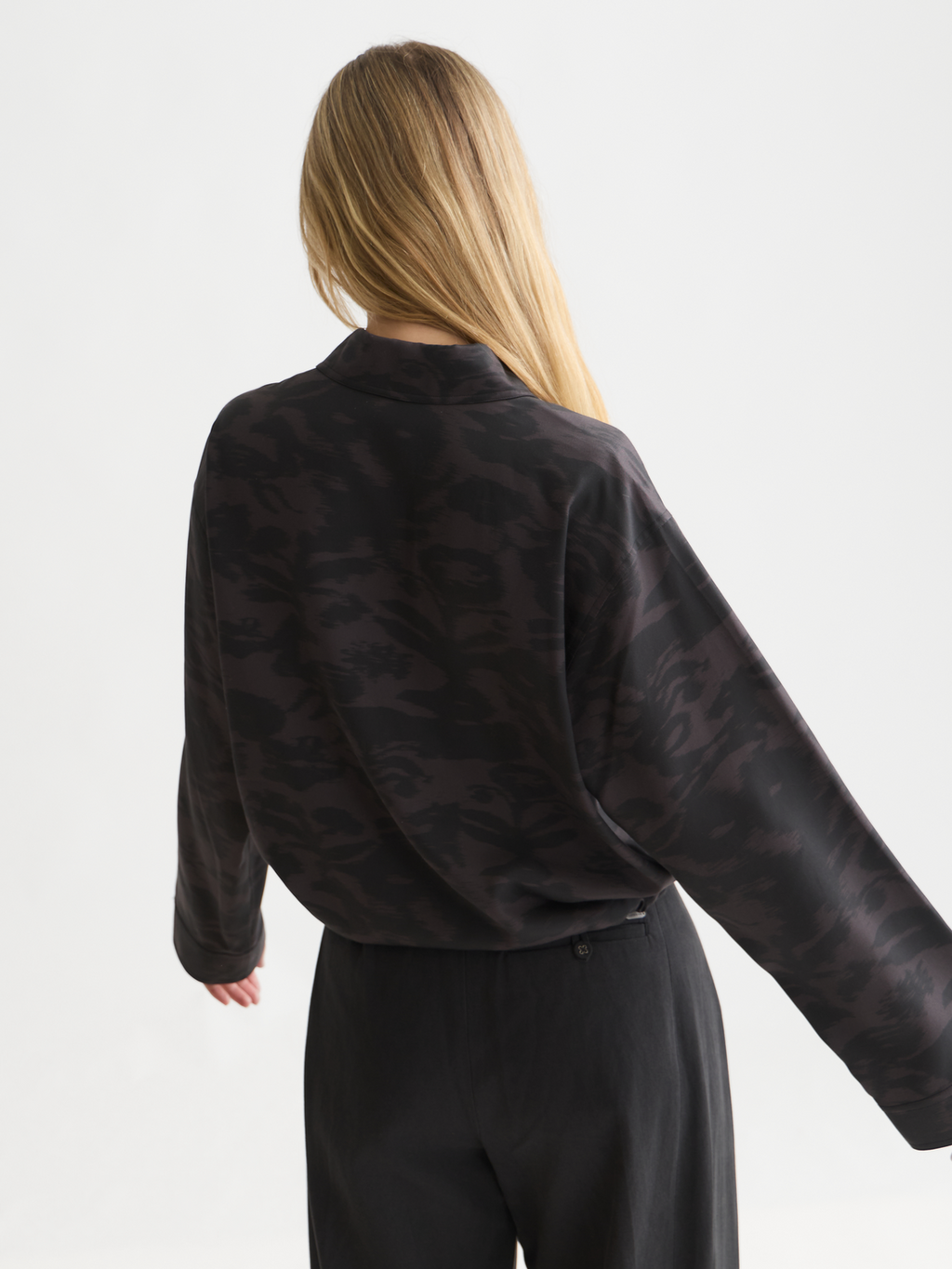 Chemise utilitaire imprimée