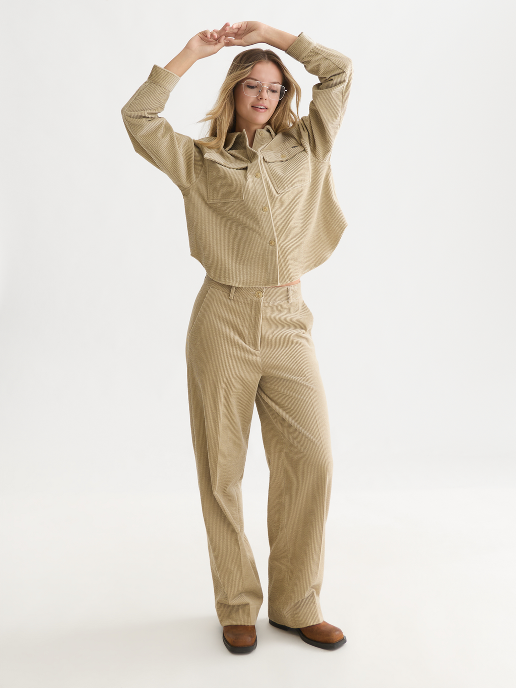 Relaxed Corduroy Shirt