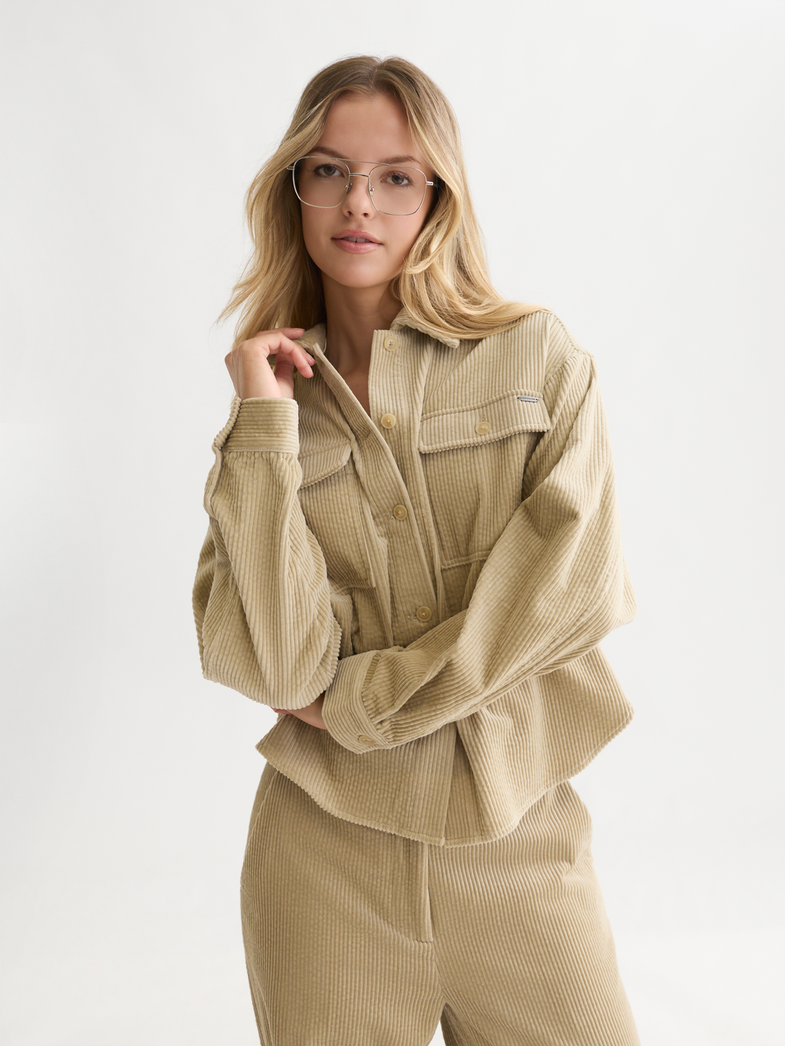 Relaxed Corduroy Shirt