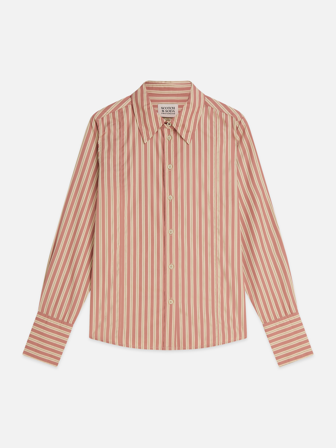 Striped Tailored-Fit Shirt