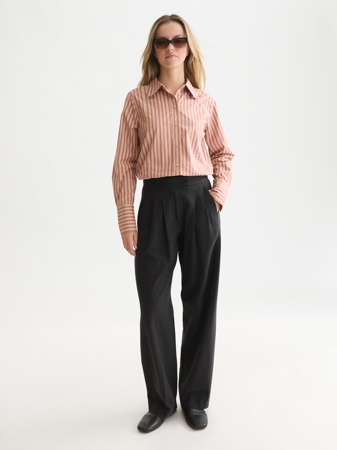 Striped Tailored-Fit Shirt