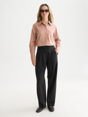 Striped Tailored-Fit Shirt