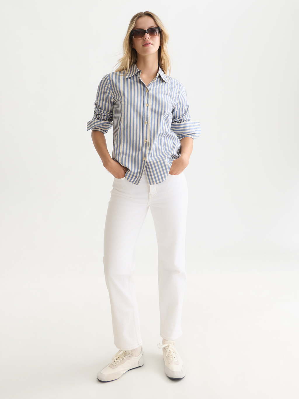 Striped Tailored-Fit Shirt