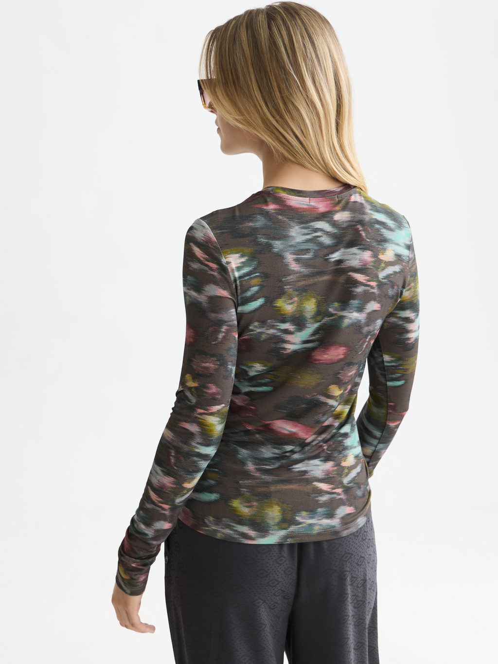 All Over Printed Long Sleeve T-Shirt