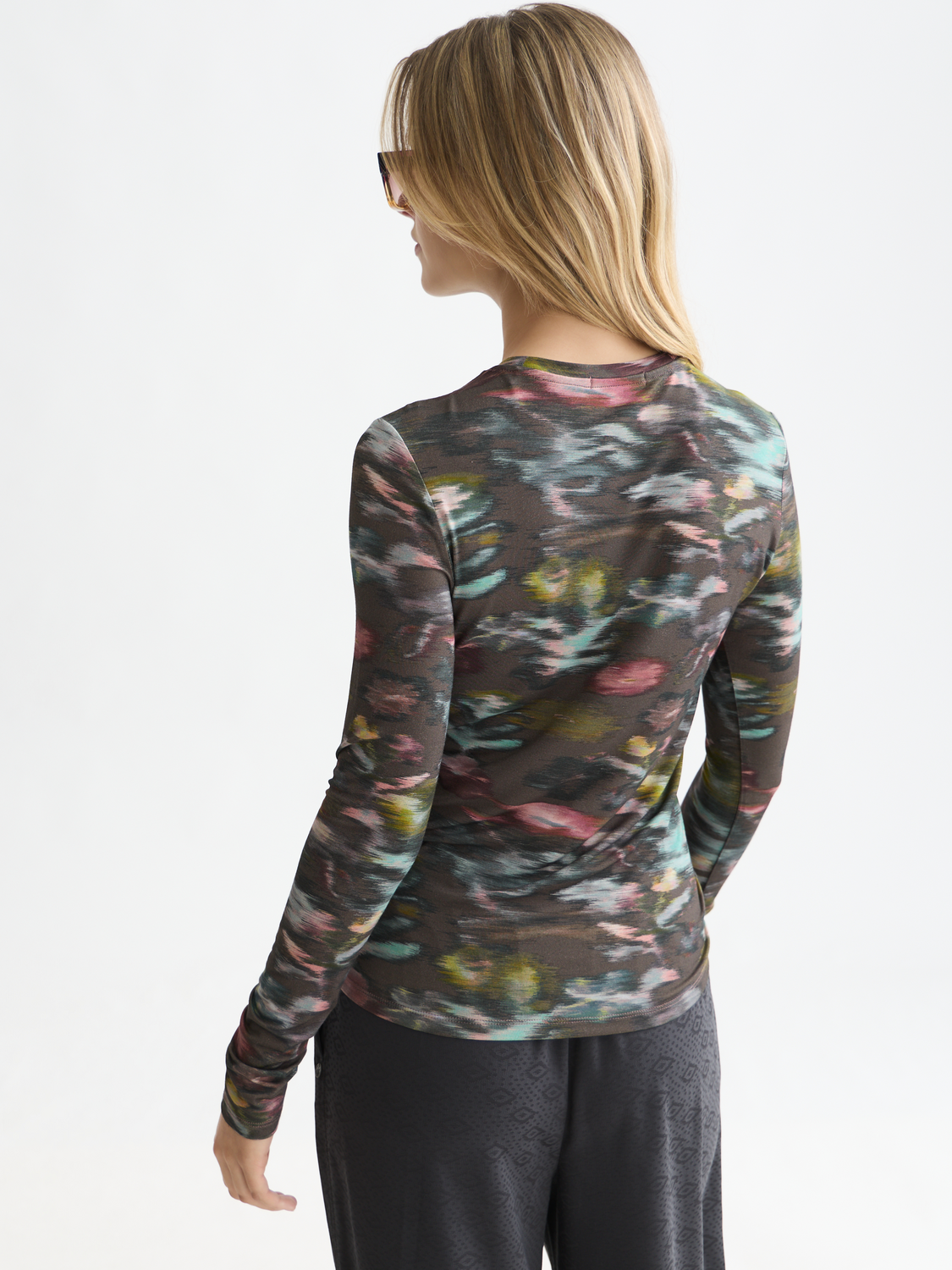 All Over Printed Long Sleeve T-Shirt