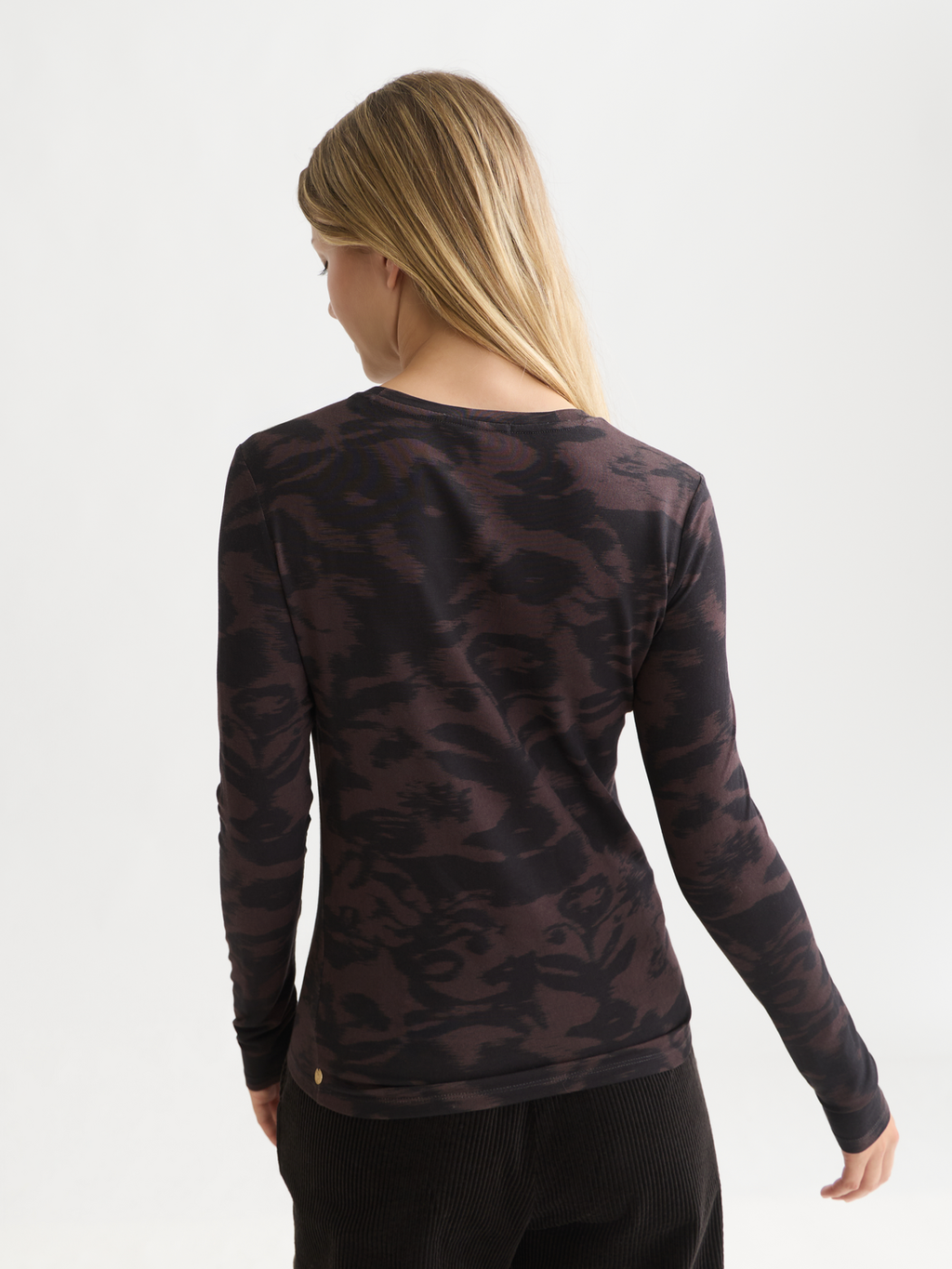 All Over Printed Long Sleeve T-Shirt