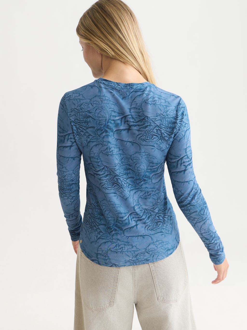 All Over Printed Long Sleeve T-Shirt