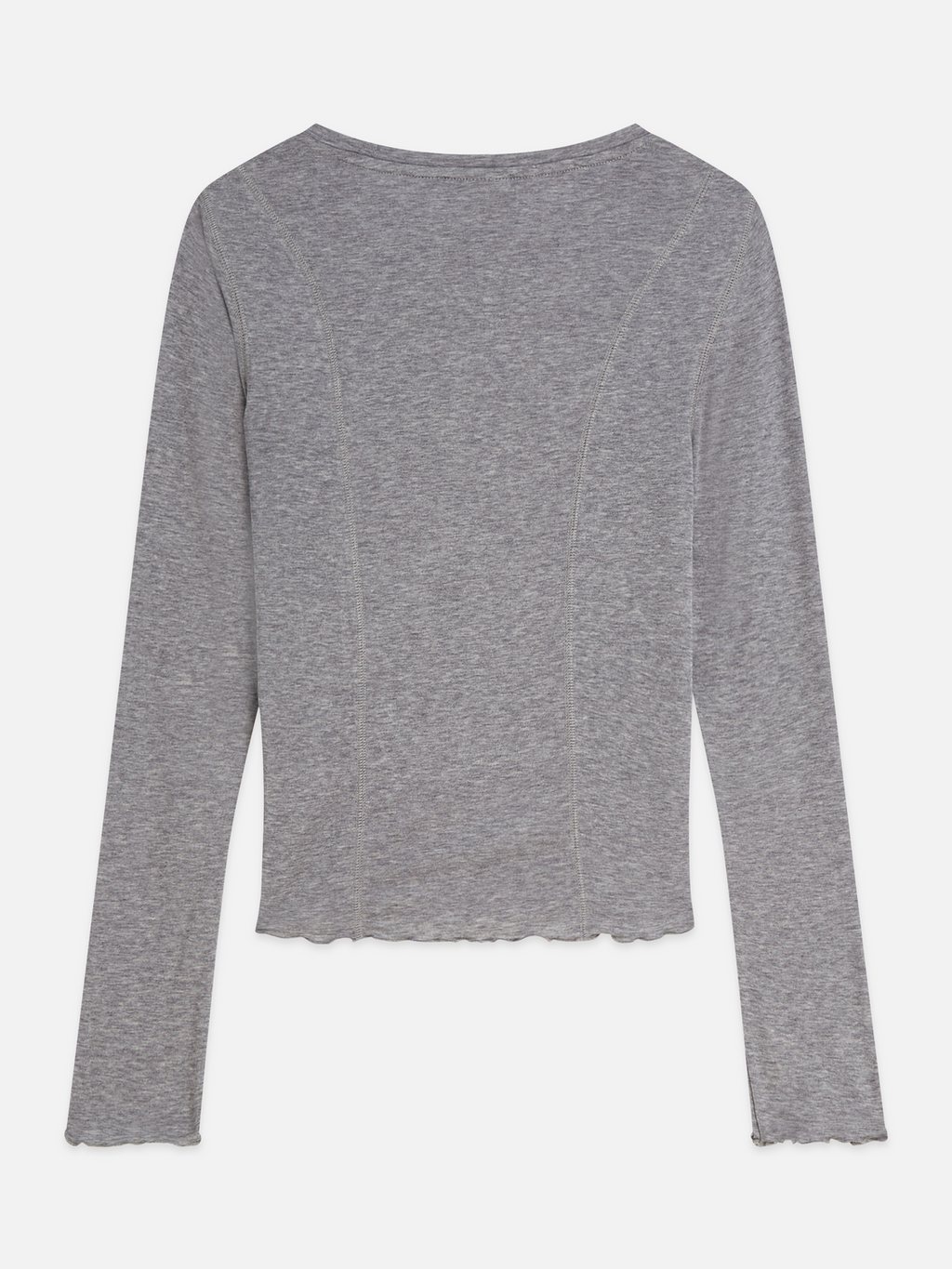 Wool-Blend Long Sleeve T-Shirt