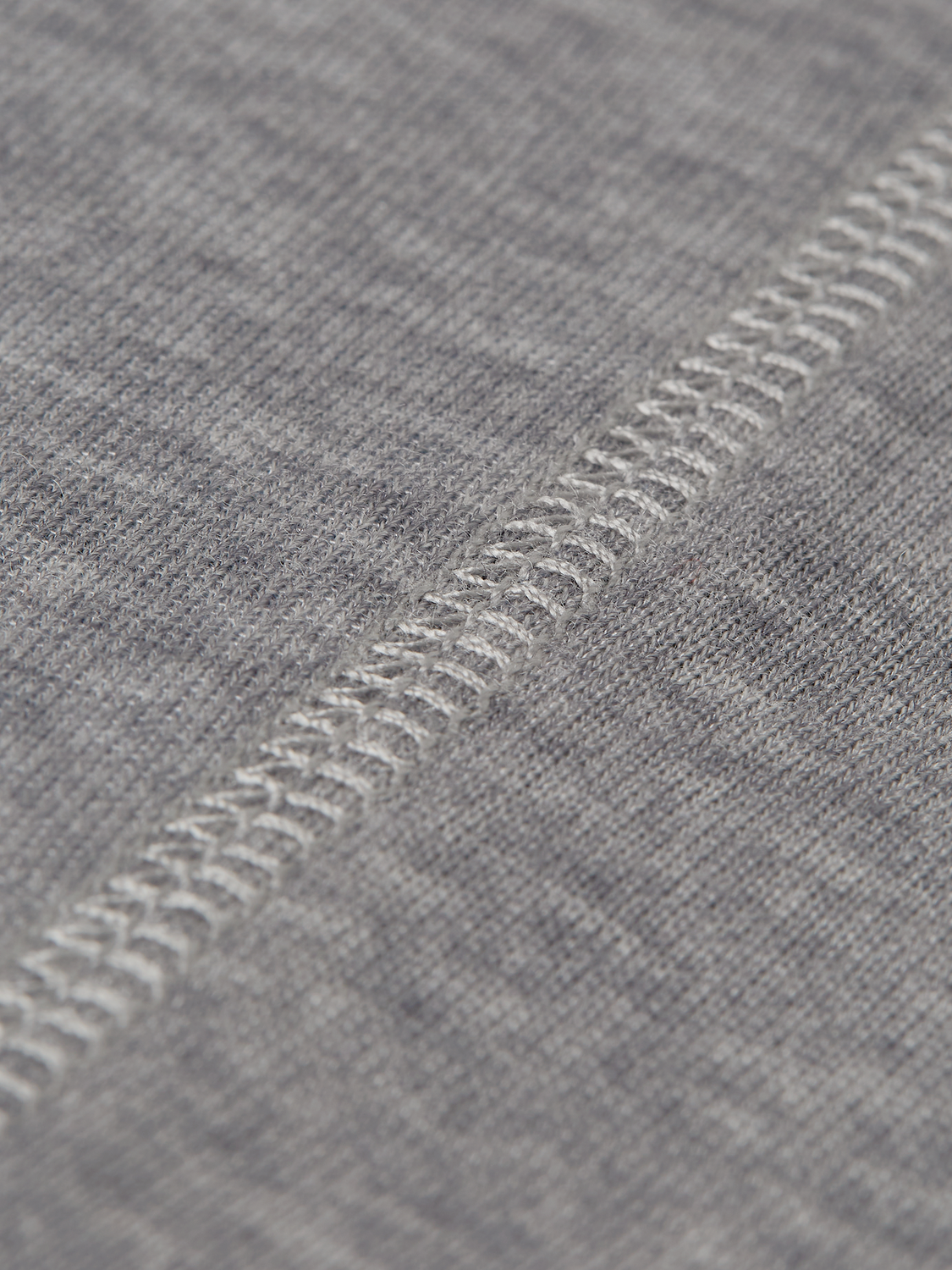 Wool-Blend Long Sleeve T-Shirt