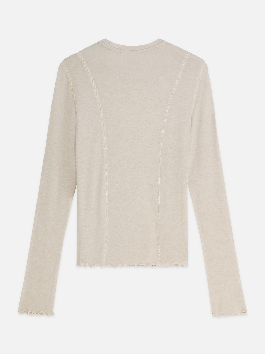 Wool-Blend Long Sleeve T-Shirt