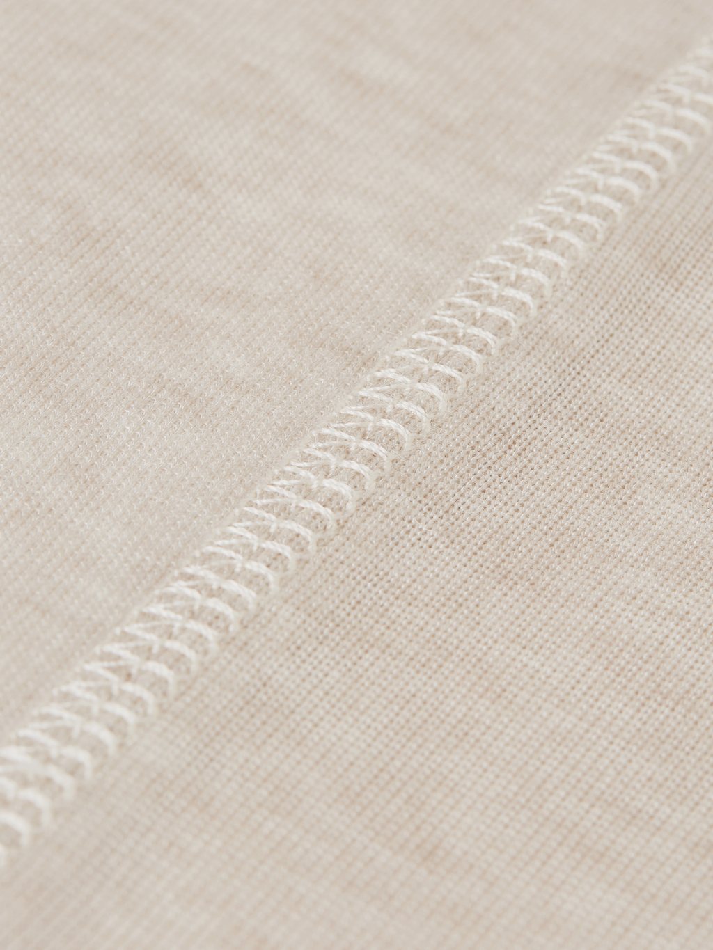 Wool-Blend Long Sleeve T-Shirt
