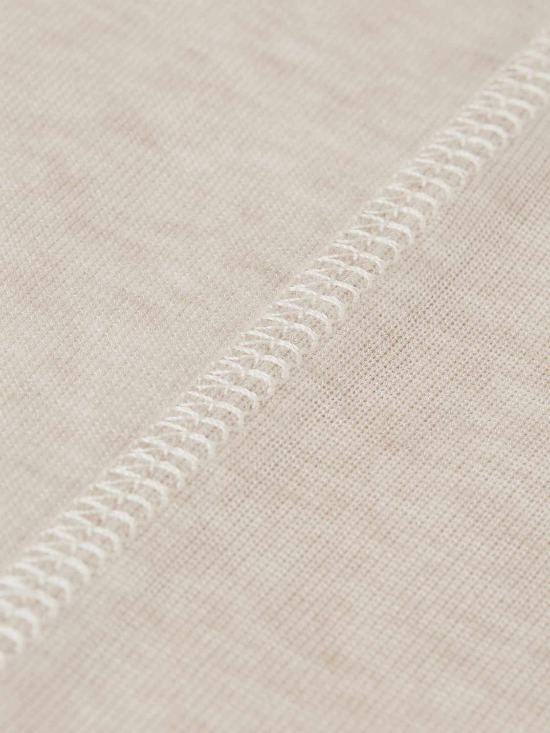 Wool-Blend Long Sleeve T-Shirt