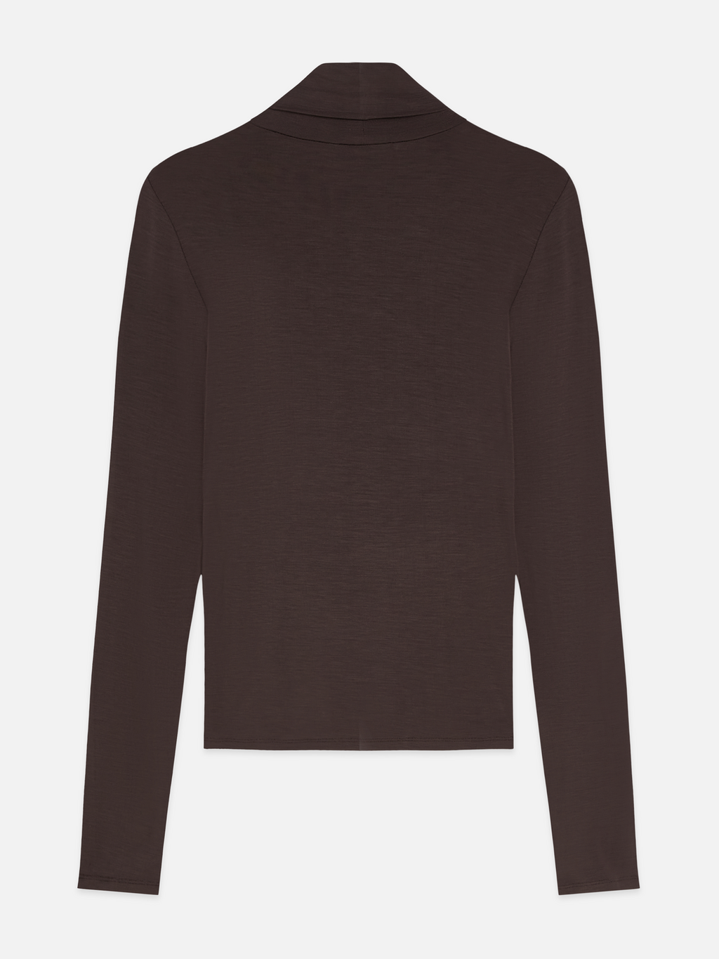 Essentials Roll Neck Stretch-Lyocell T-Shirt