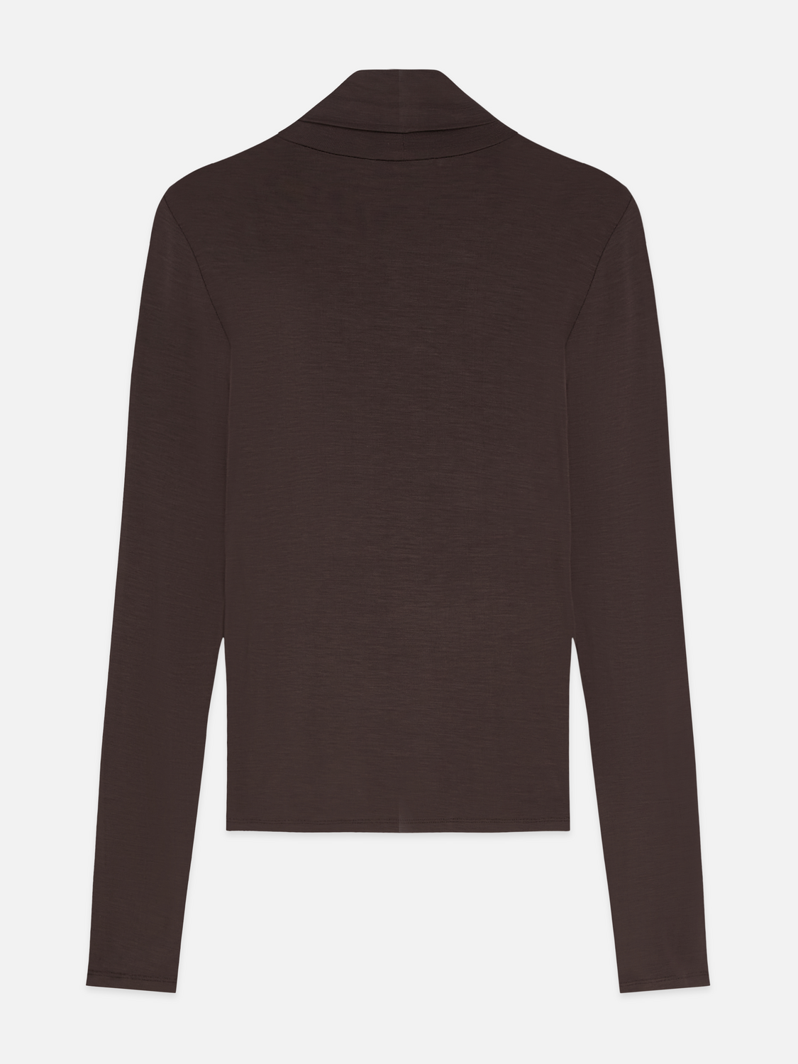 Essentials Roll Neck Stretch-Lyocell T-Shirt