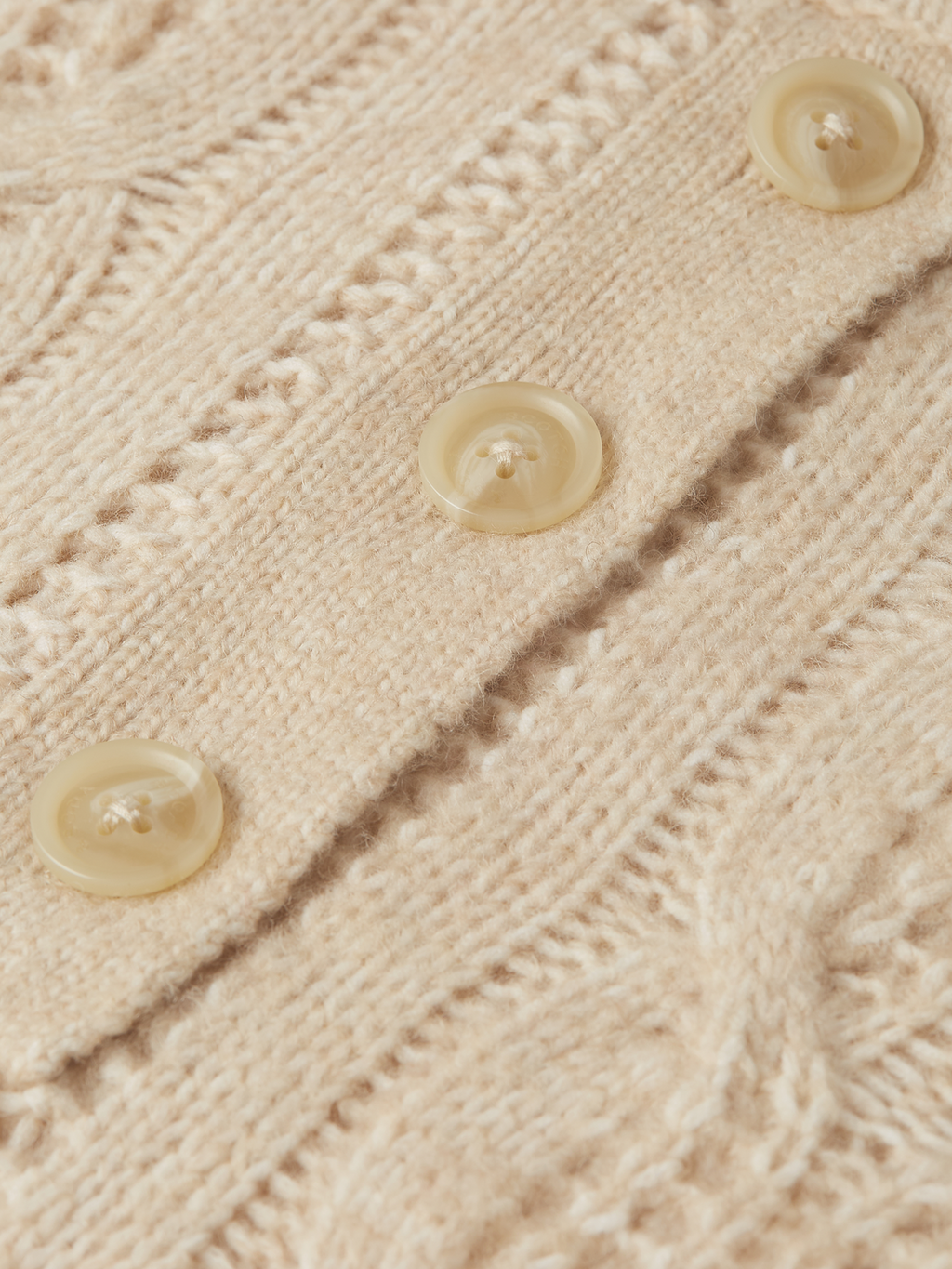 Cable Stitch Boxy-Fit Pullover