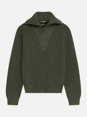 Half-Zip Relaxed-Fit Pullover