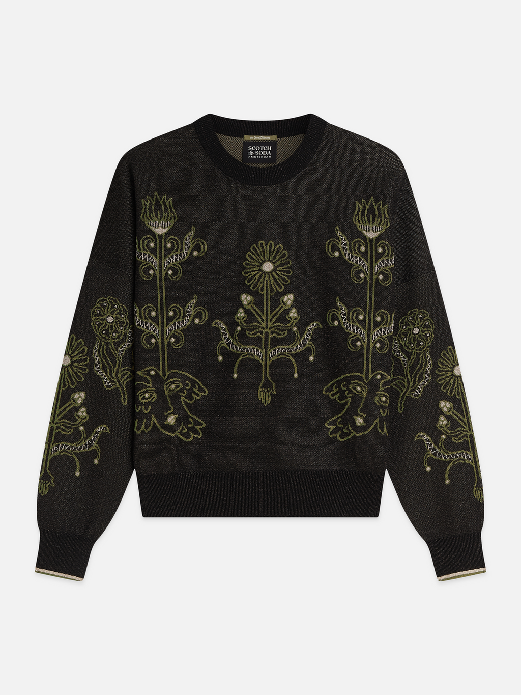 Jacquard Relaxed-Fit Pullover