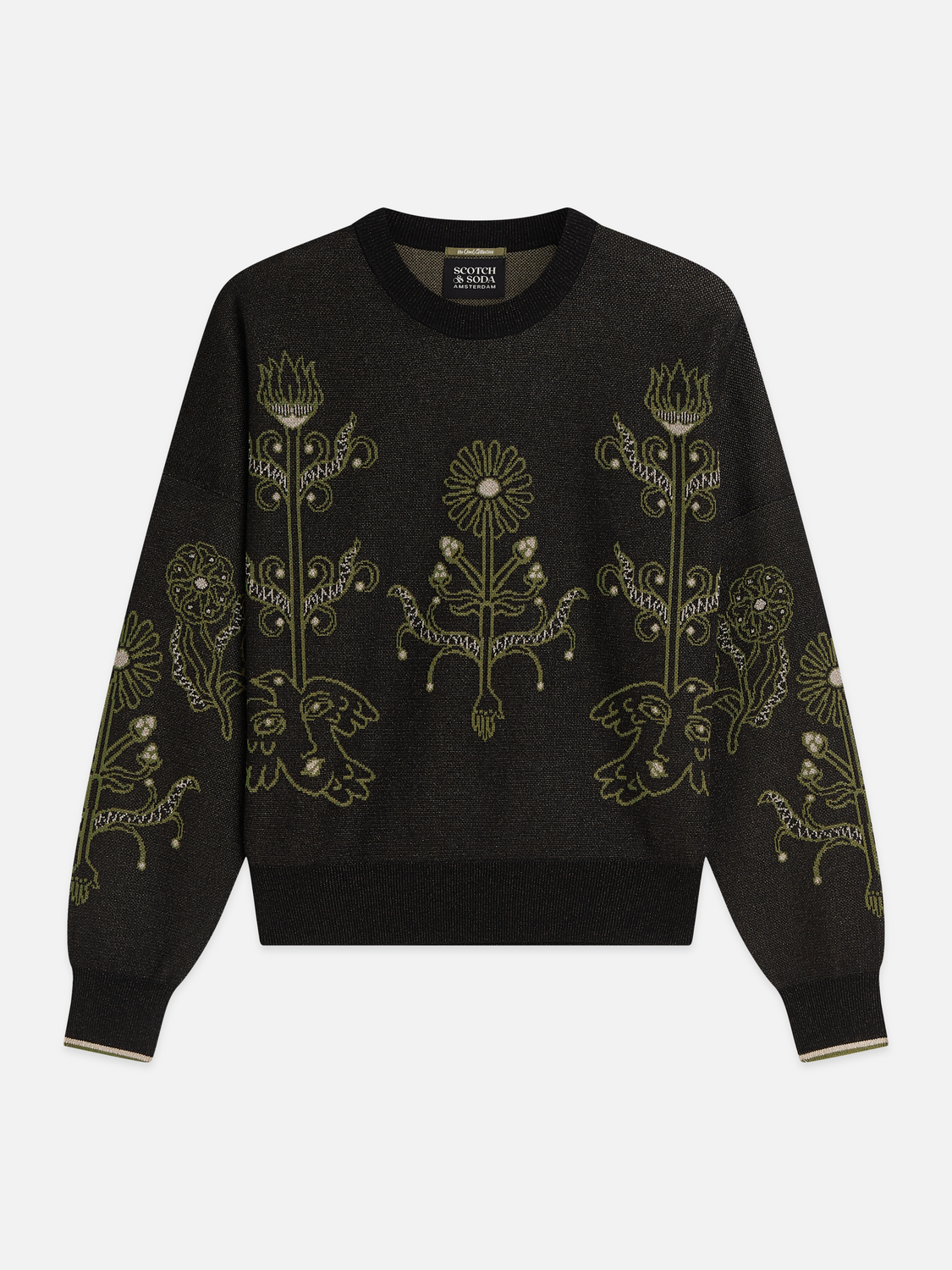 Jacquard Relaxed-Fit Pullover