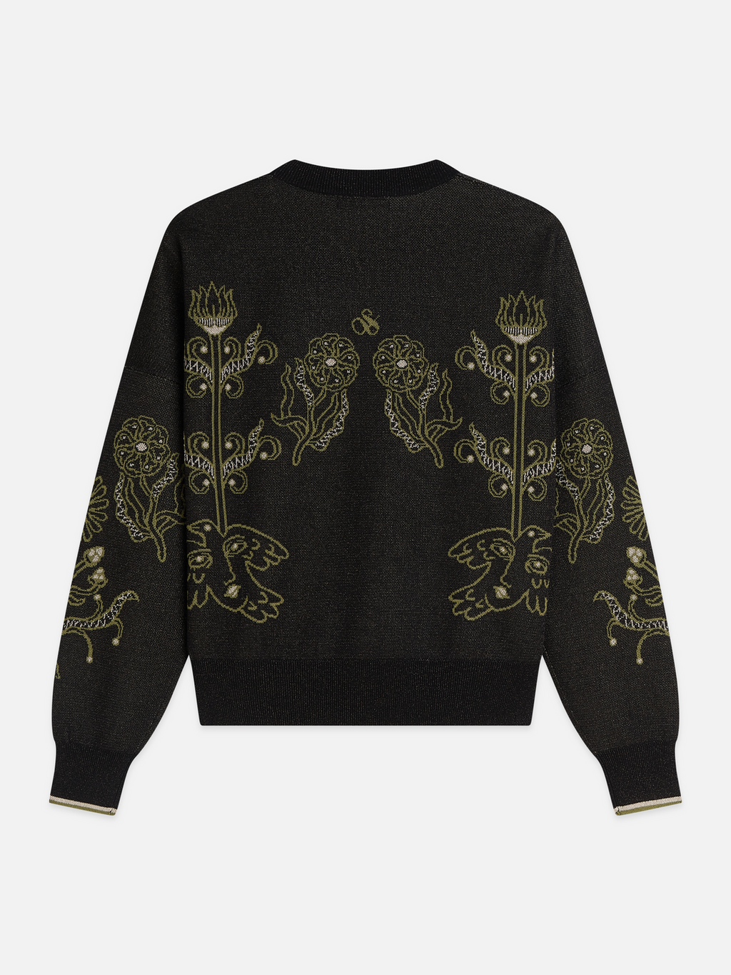 Jacquard Relaxed-Fit Pullover