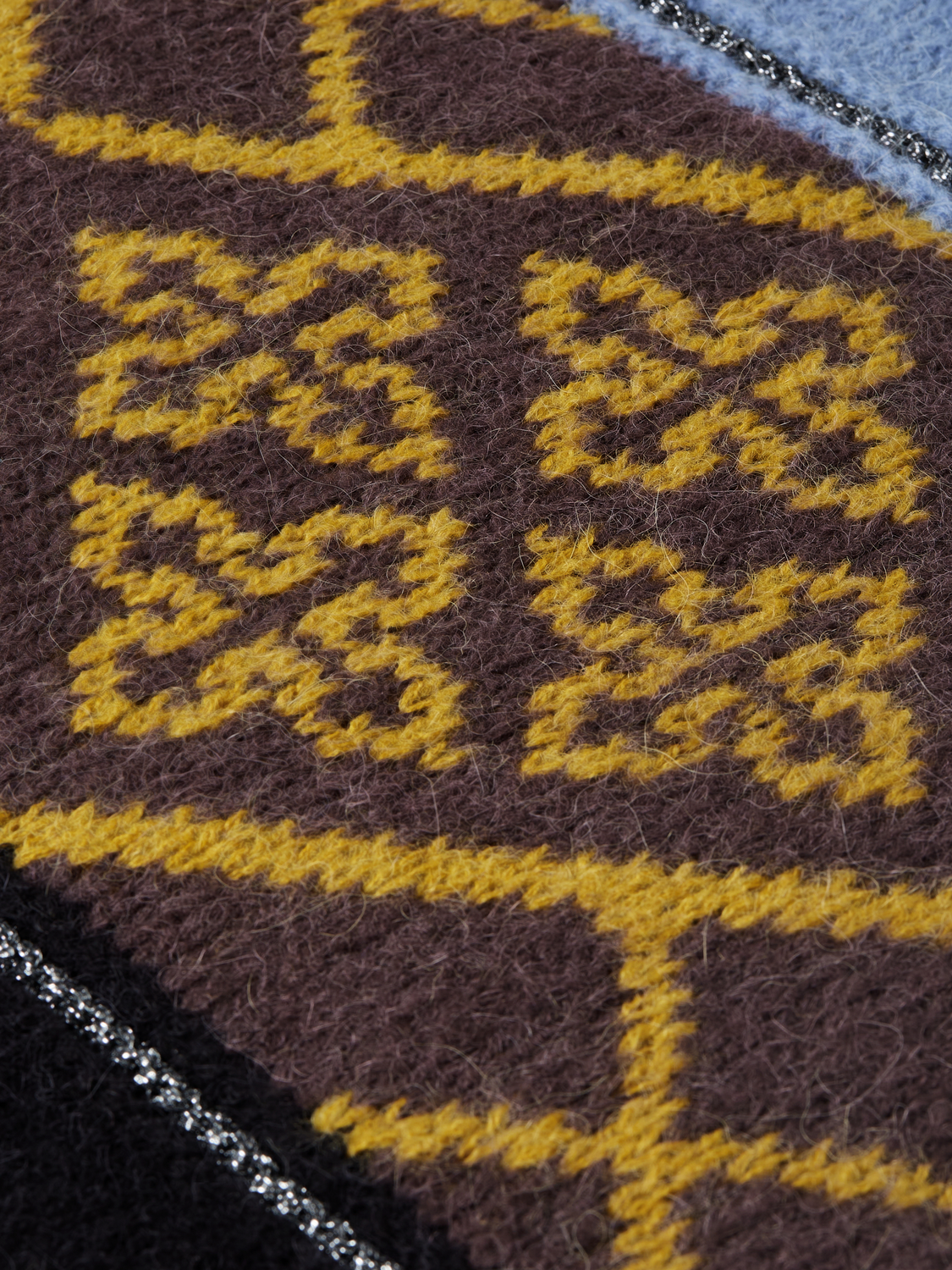 Boxy Fair Isle Wool Alpaca Pullover