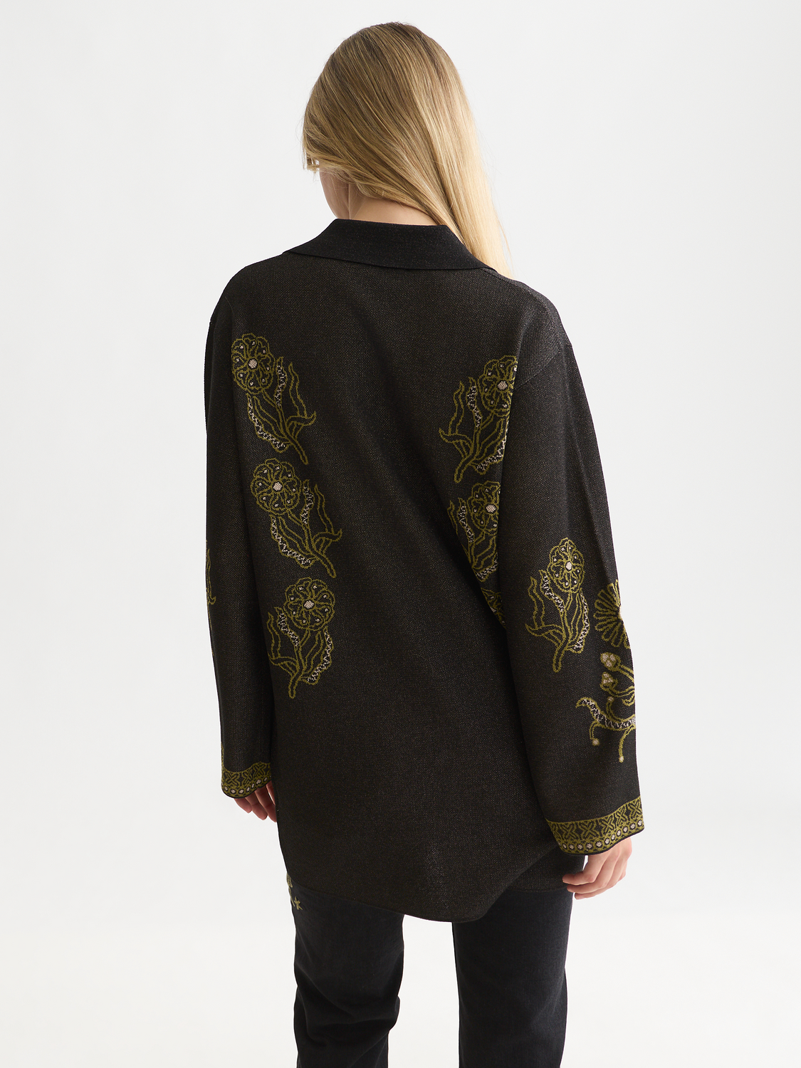 Jacquard-Stricktunika