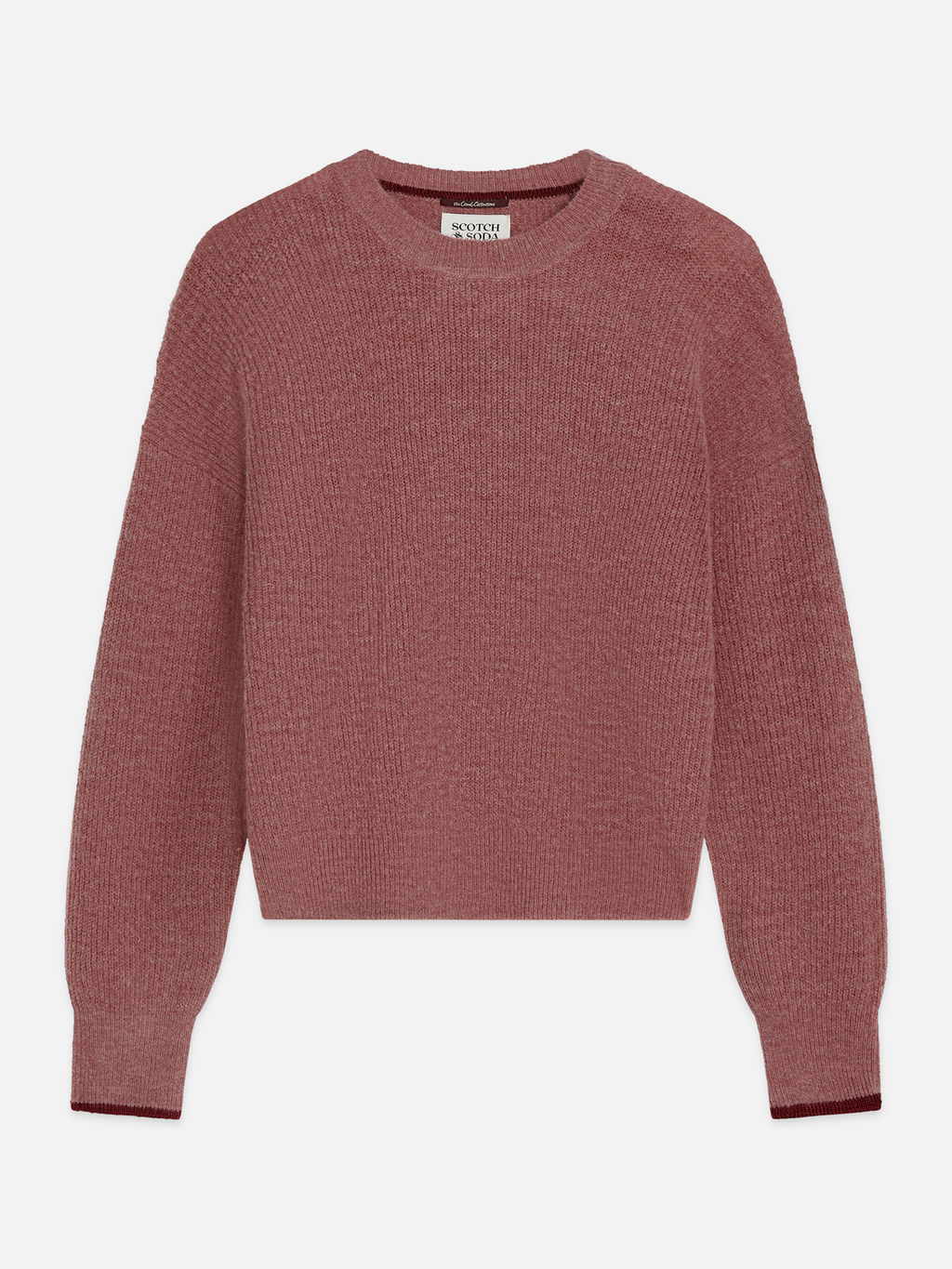 Pull ras-du-cou duveteux