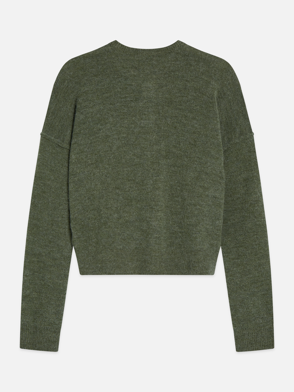 Fuzzy Relaxed-Fit Cardigan