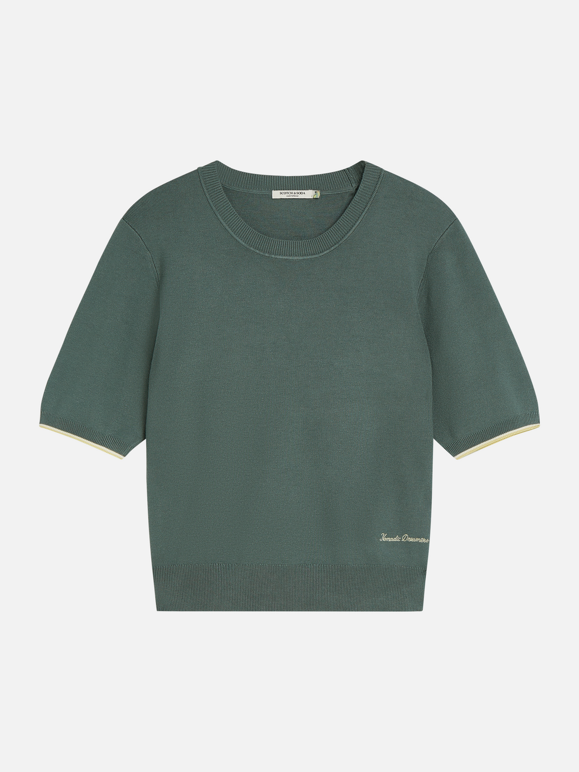Compact Short-Sleeved Pullover