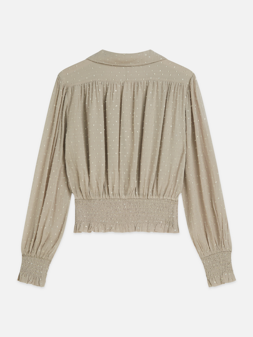 Fil Coupé Smocked Top