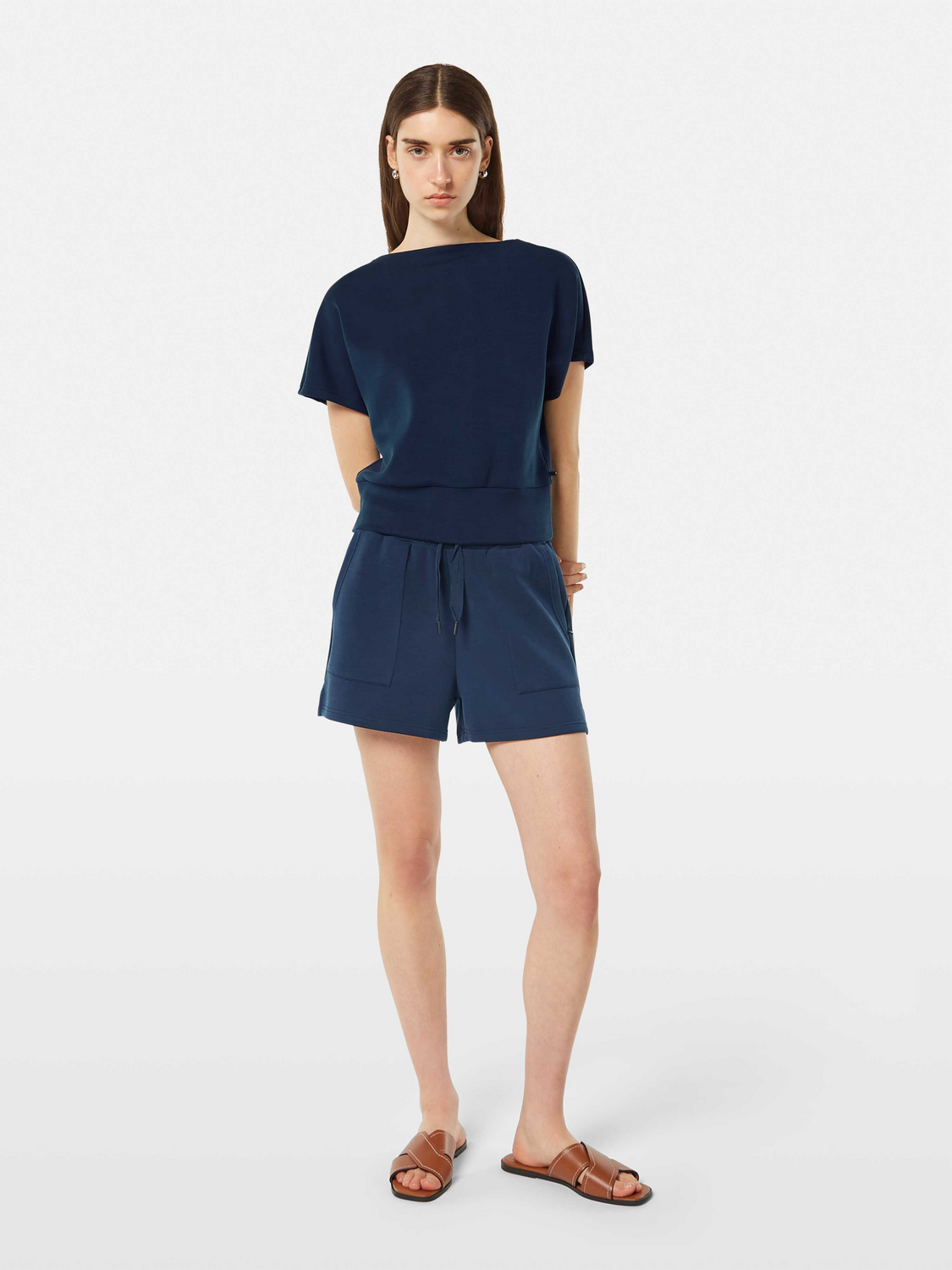 Relaxed Blouse With Gathers