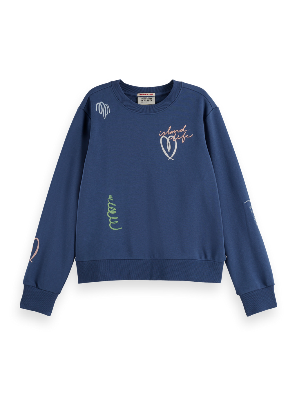 Embroidered Regular Fit Sweatshirt