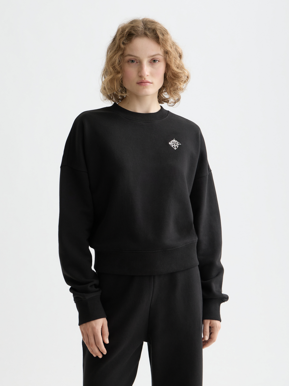 Core Embroidered Logo Sweatshirt