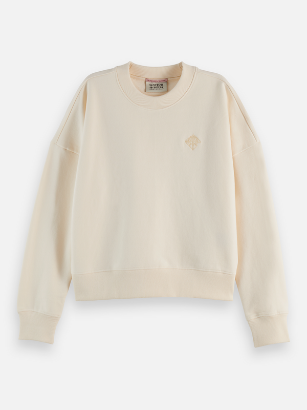 Essentials —  Embroidered Logo Sweatshirt