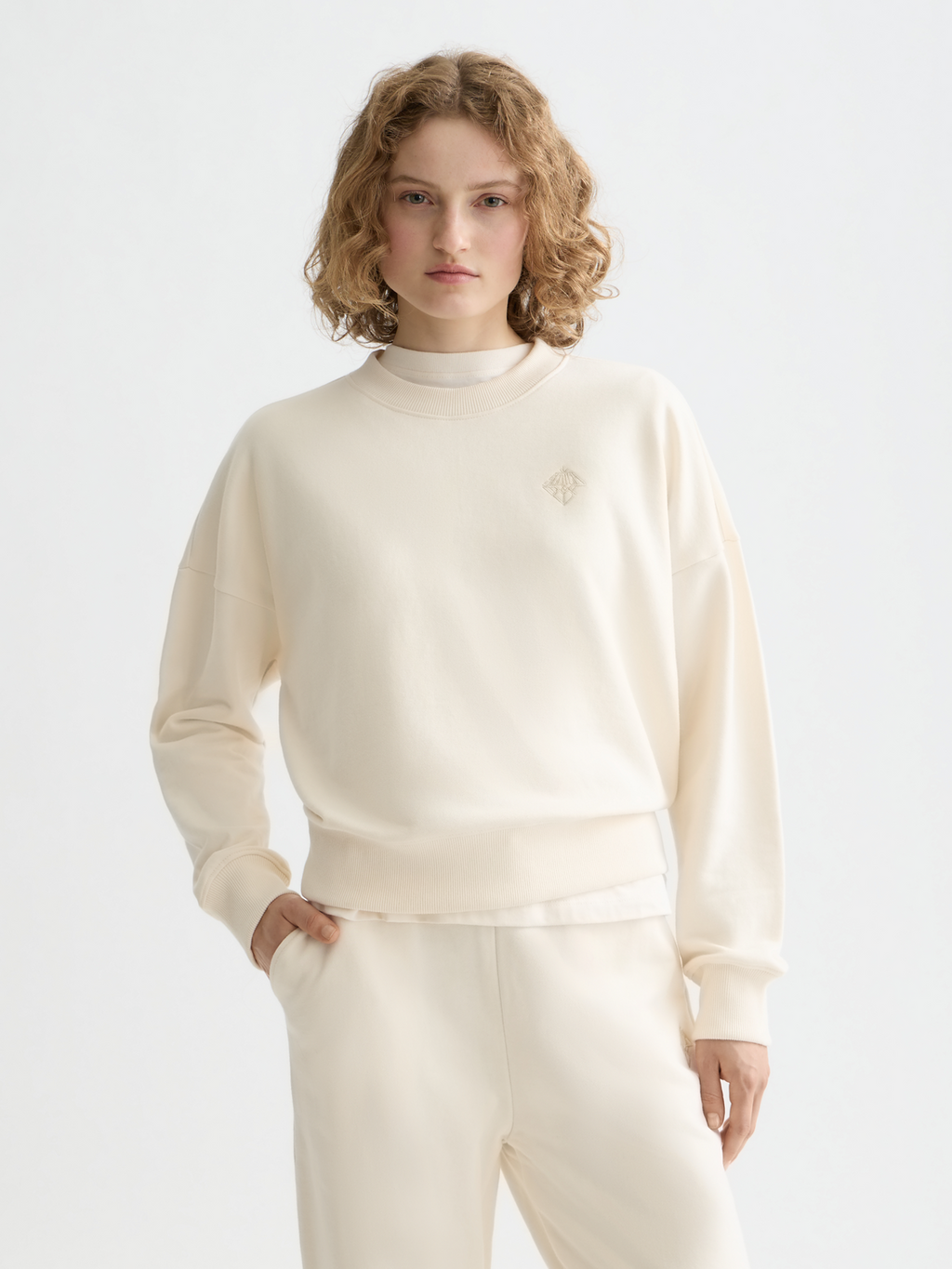 Core Embroidered Logo Sweatshirt