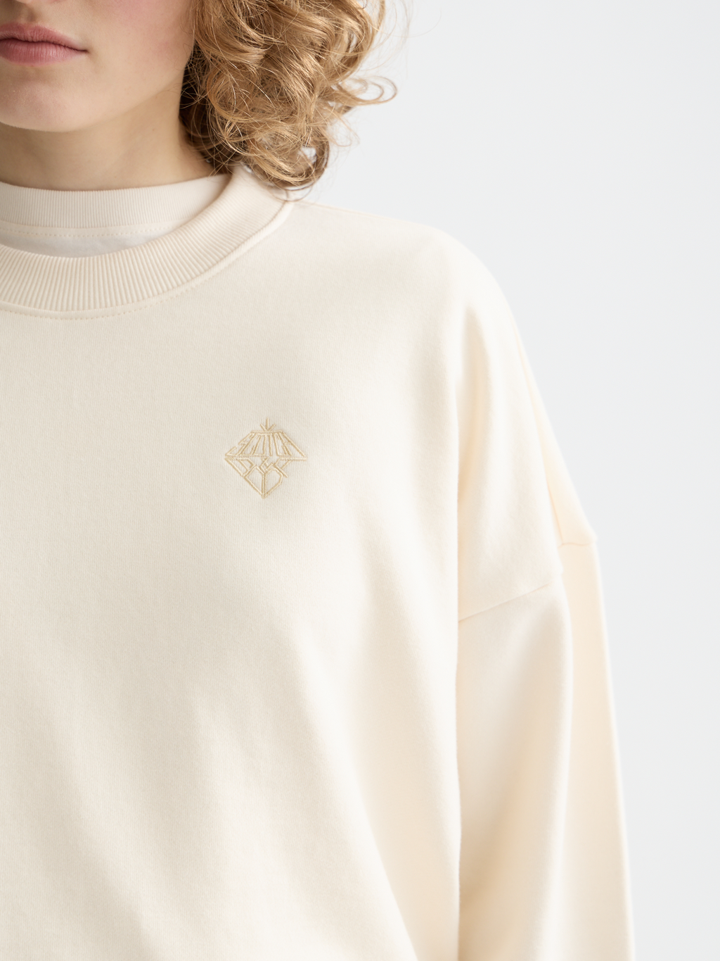 Core Embroidered Logo Sweatshirt