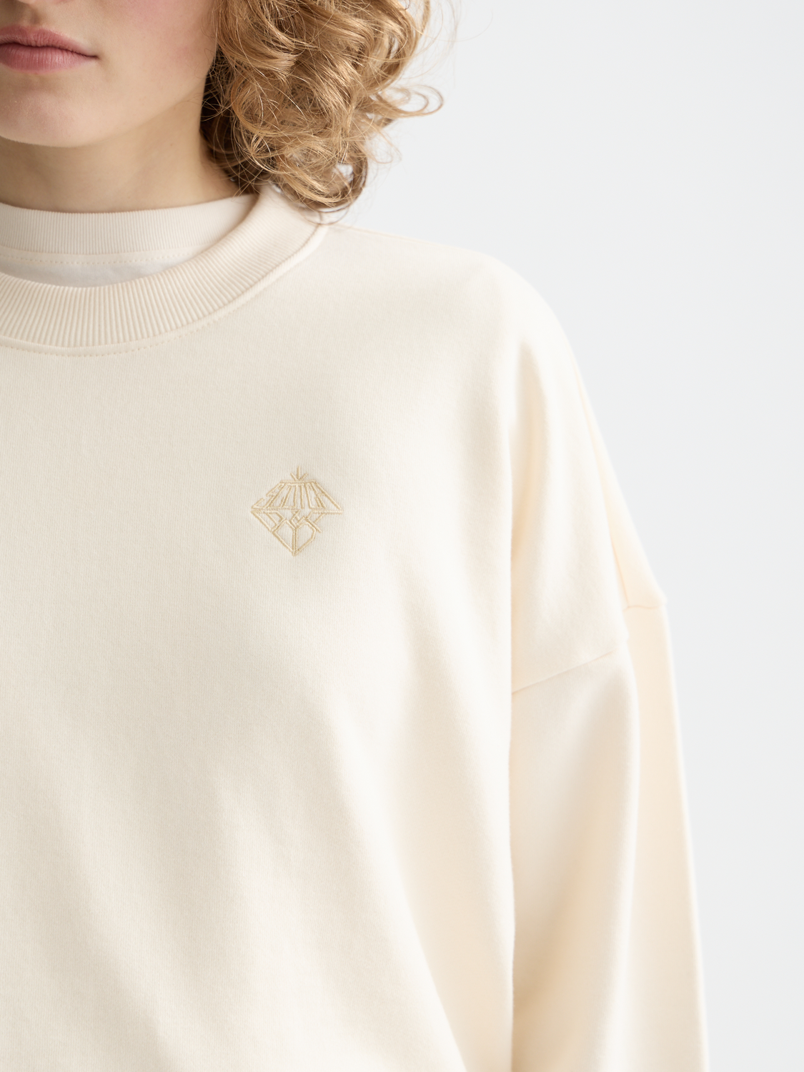 Core Embroidered Logo Sweatshirt