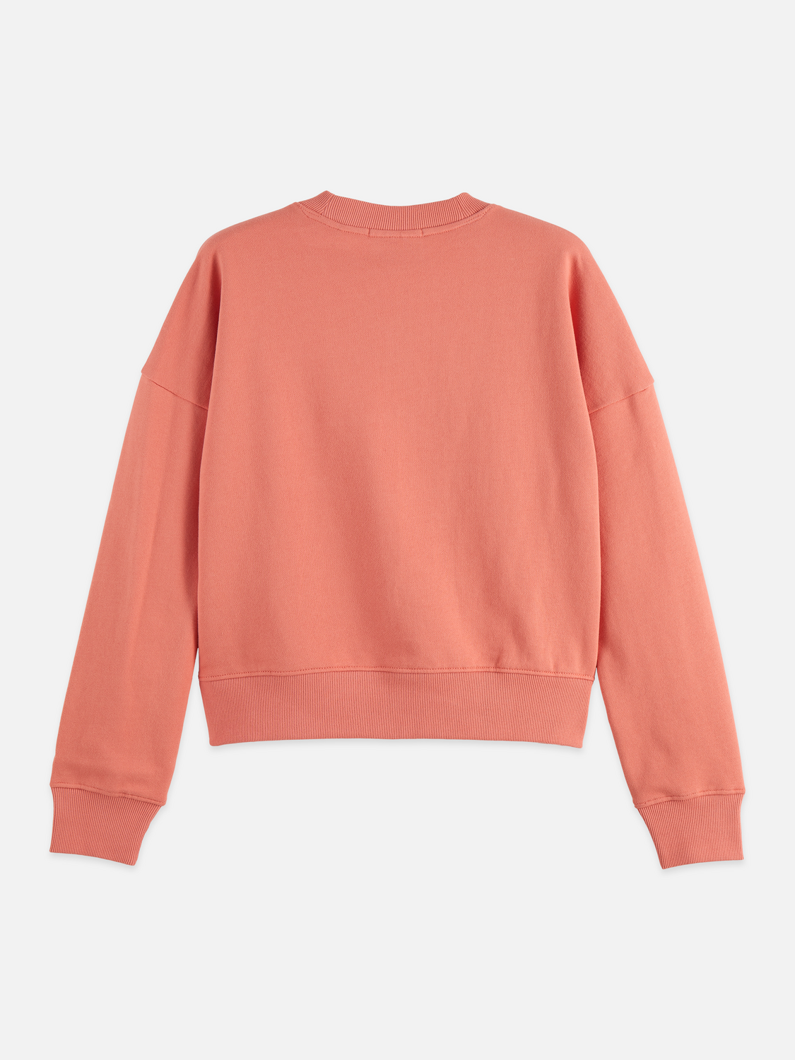 Sweat-shirt coupe décontractée avec logo brodé