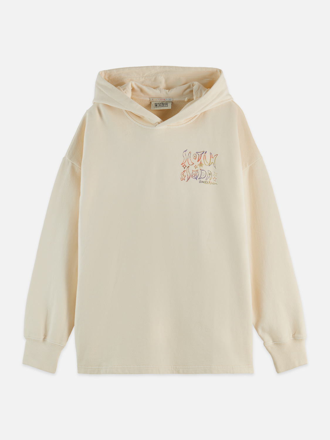 Kapuzenpullover mit Used-Look-Artwork