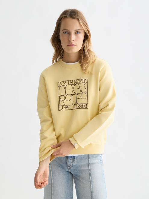 Sweat-shirt coupe droite "Artwork"