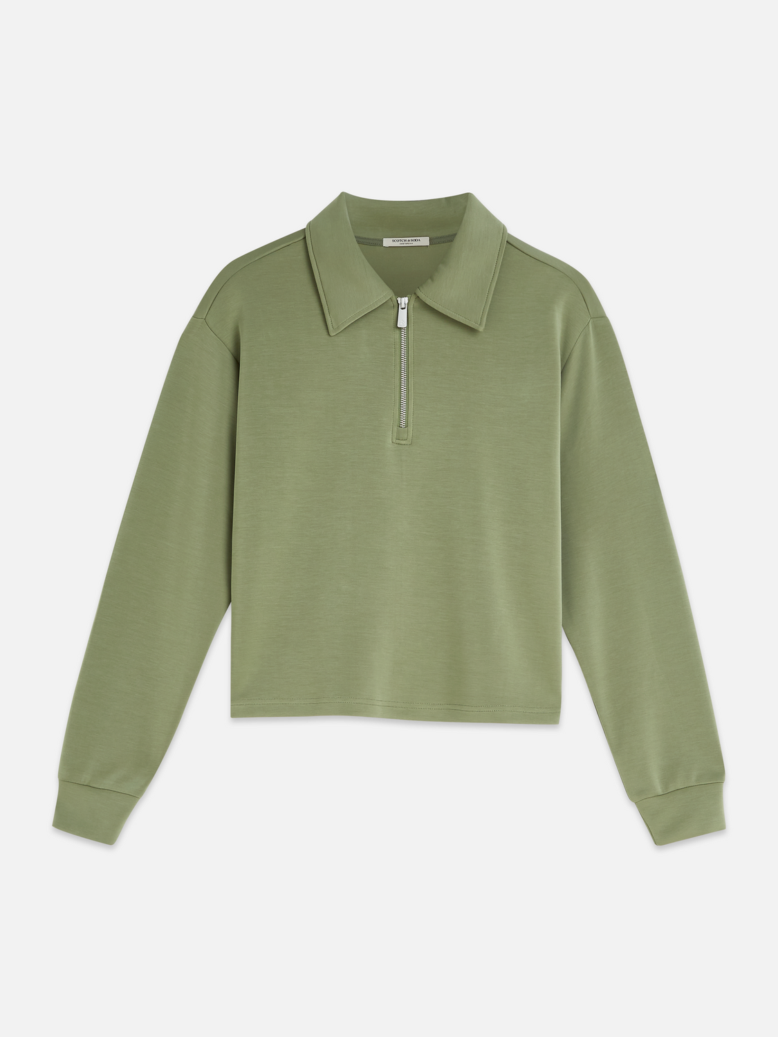 Zip Through Tencel Sweatshirt