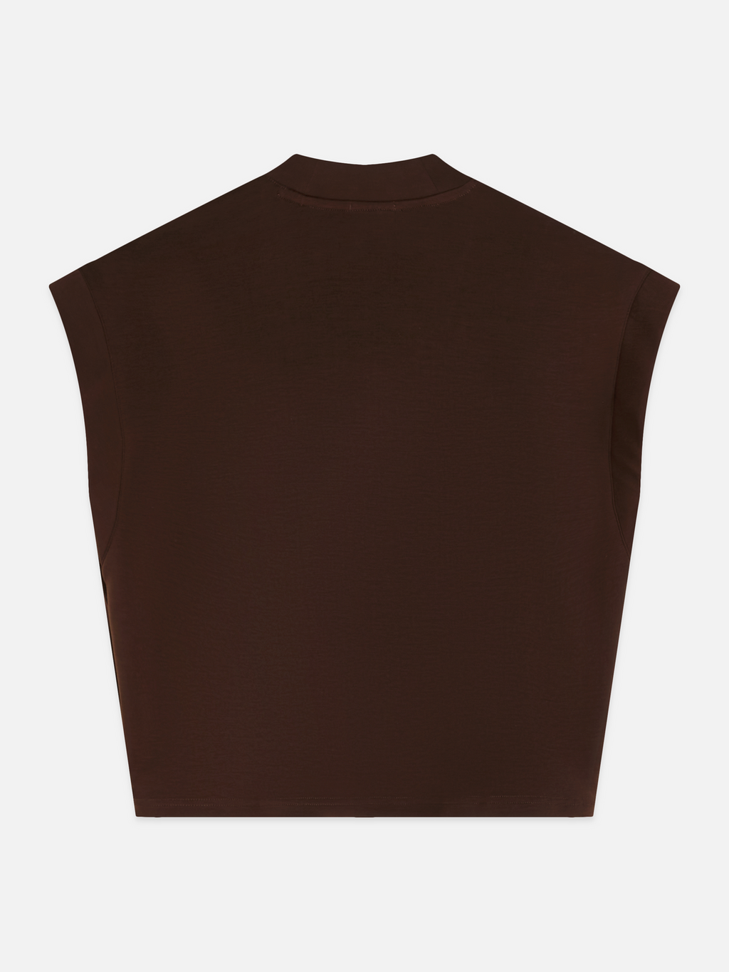 Tencel V-Neck Shortsleeved Sweatshirt