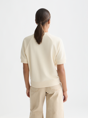 Short-sleeve Artwork Sweatshirt