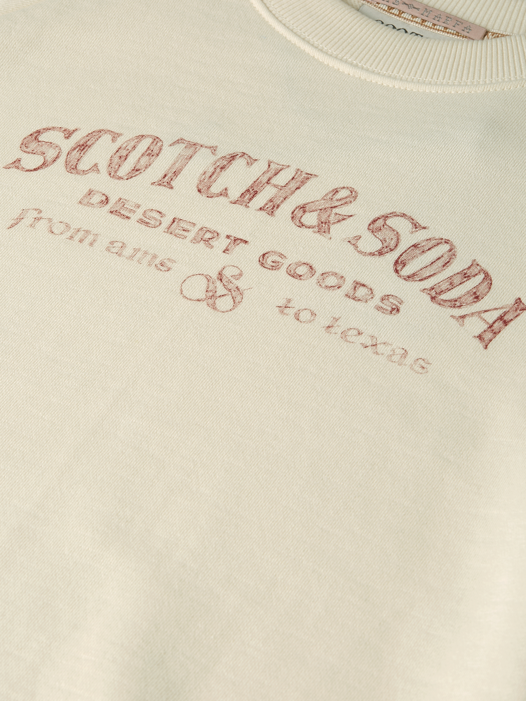 Short-sleeve Artwork Sweatshirt
